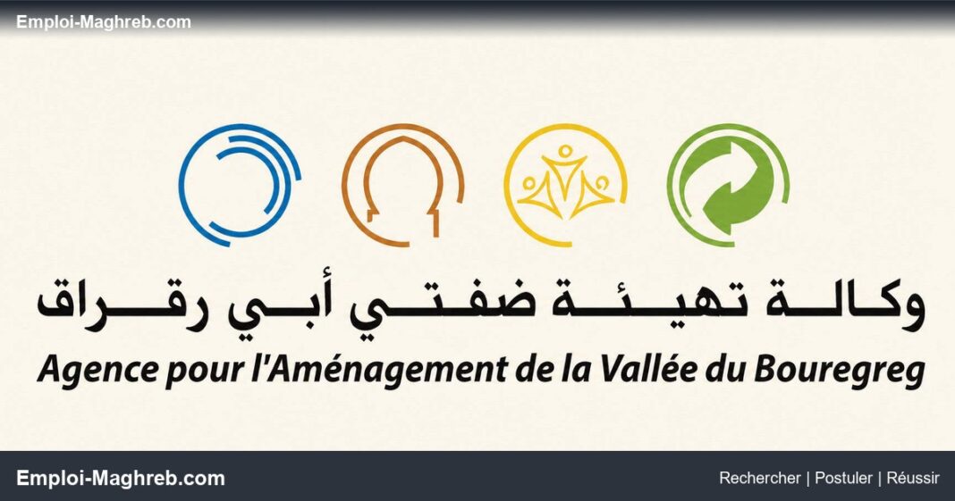 Agence pour l'Aménagement de la Vallée du Bouregreg propose 4 Ingénieurs d’État en Génie Civil 2026 Rabat