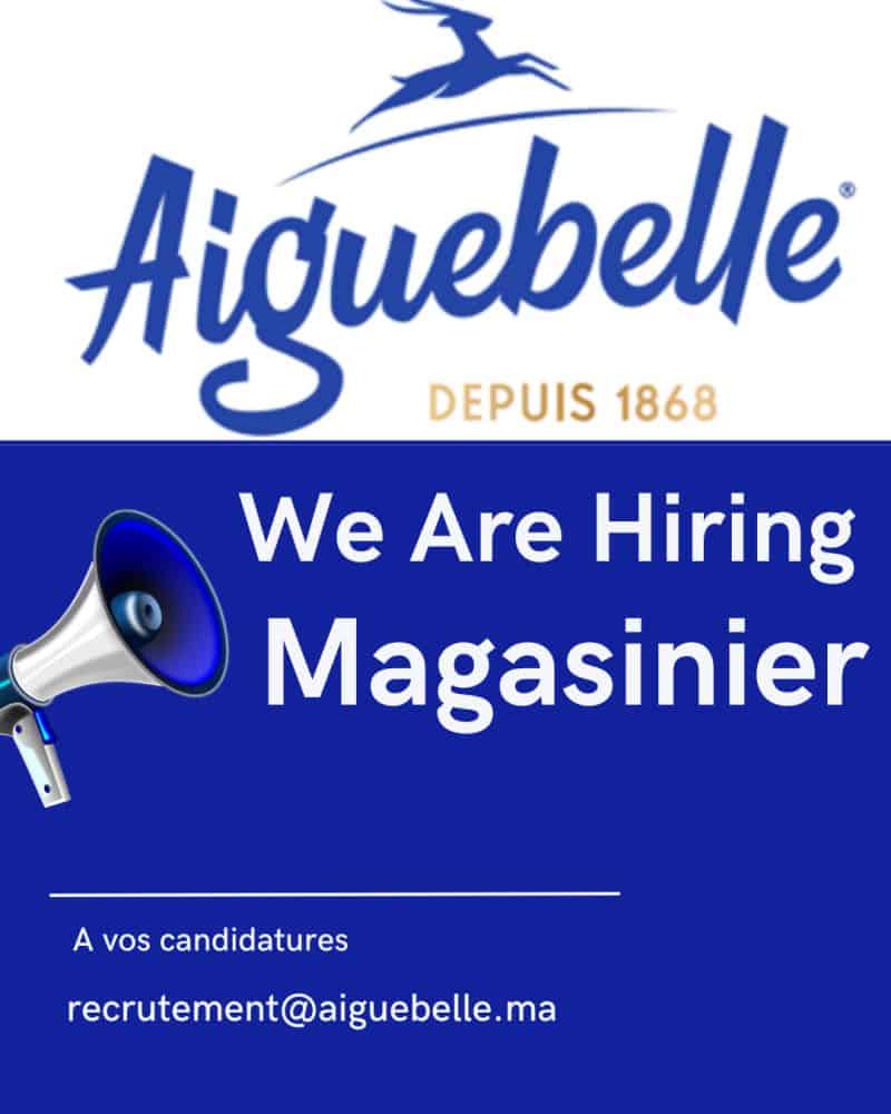 Aiguebelle recrute 6 CDI en production et maintenance Casablanca