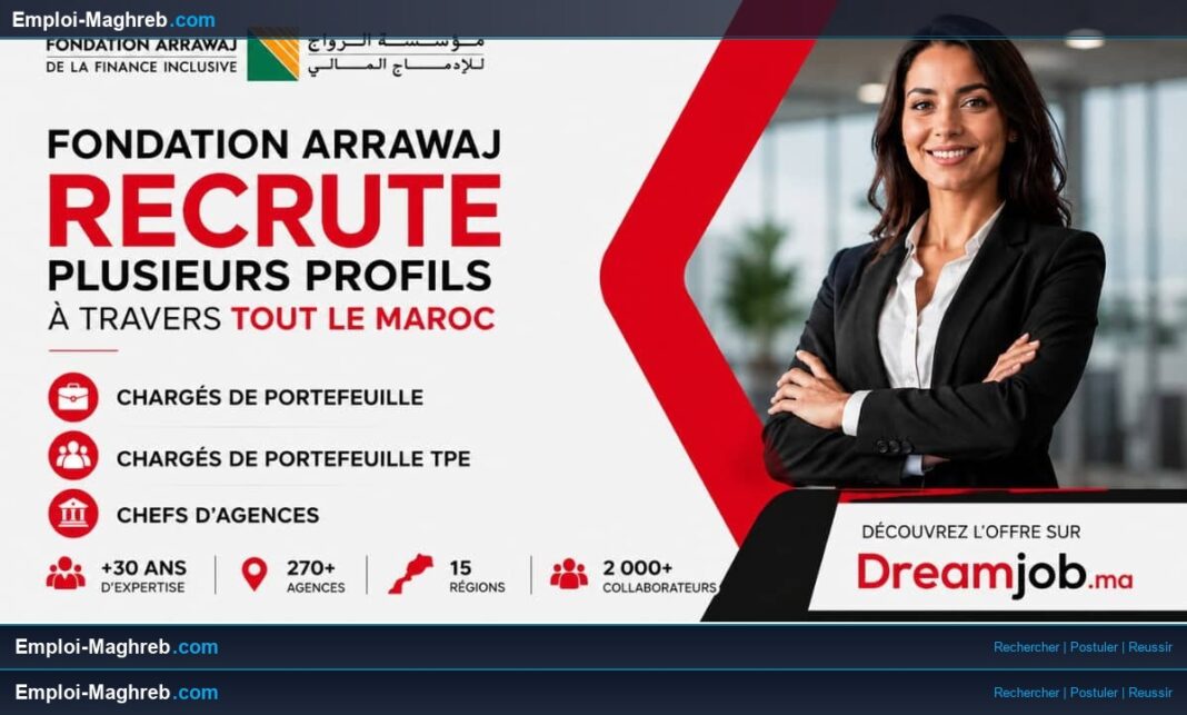 Fondation Arrawaj poursuit sa croissance avec de nouveaux postes