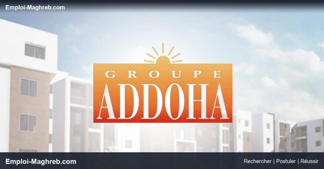 Groupe Addoha publie des postes d'Agents de Recouvrement F/H CDI