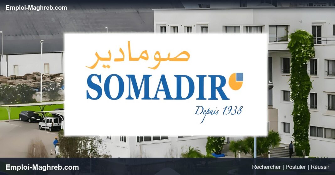 SOMADIR propose 2 postes en CDI chez SOMADIR Casablanca